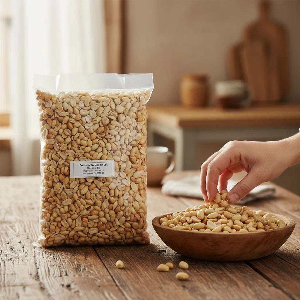 Cacahuate Tostado sin Sal.