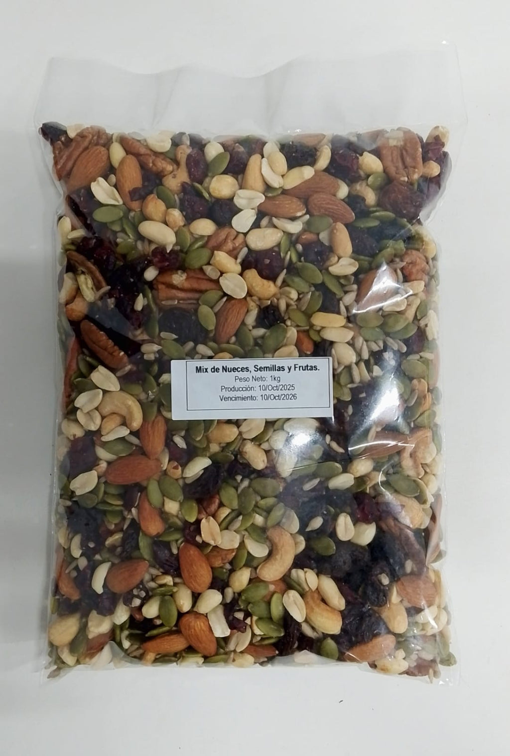 Mix de Nueces, Semillas y Frutos Secos 1 kg.