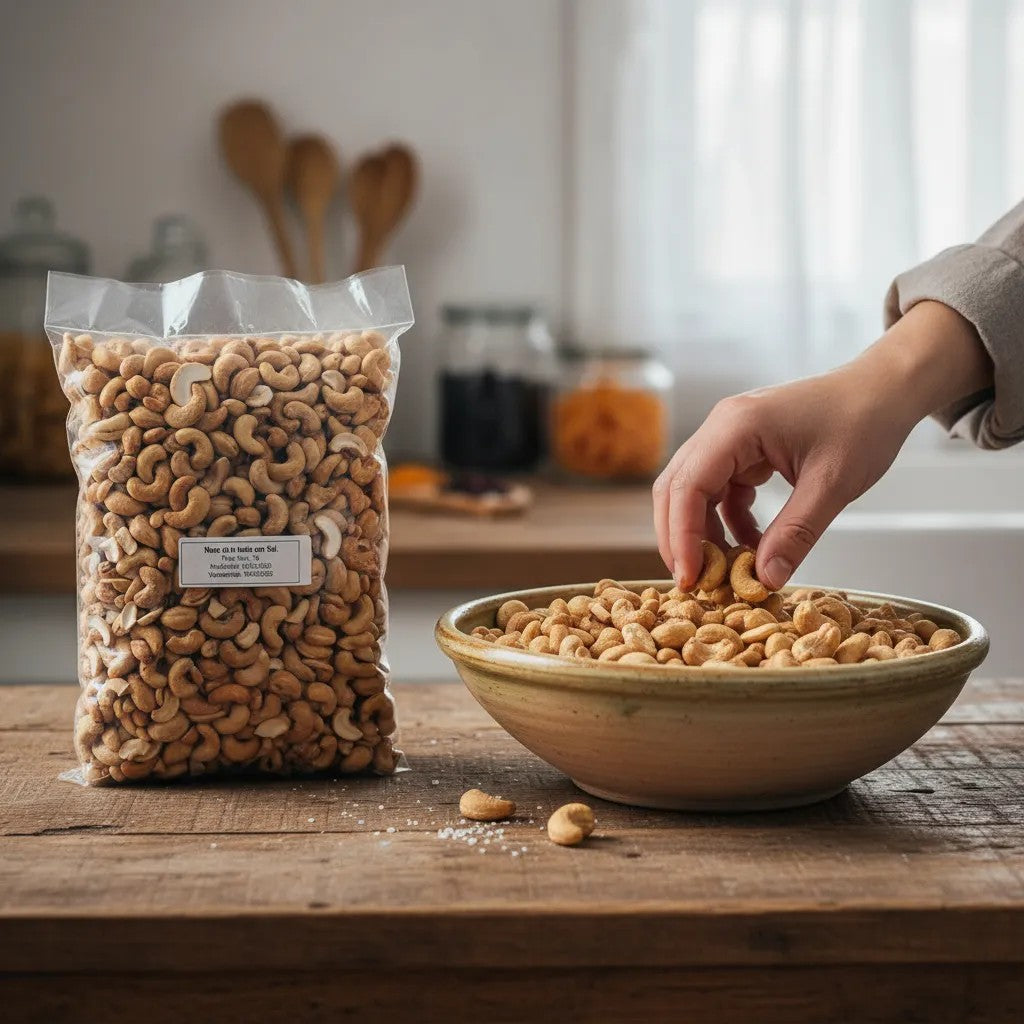 Nuez de la India con Sal.